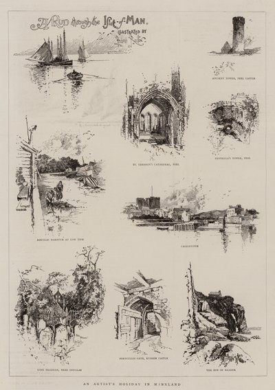 A Run Through the Isle of Man by Herbert Railton